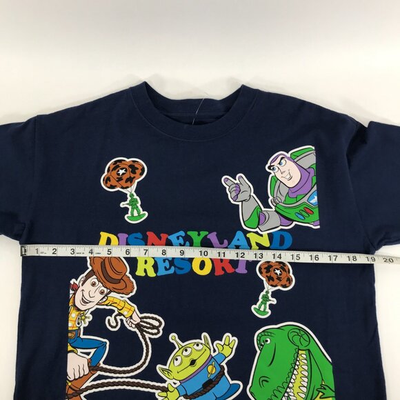 NEW Disney Pixar Toy Story T-Shirt Size Youth XL Navy Cotton Disneyland Resort - Picture 4 of 9